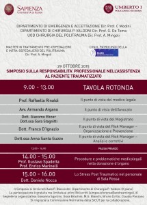 Simposio 29 ottobre 2015