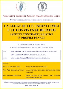 Convegno 28 giugno 2016