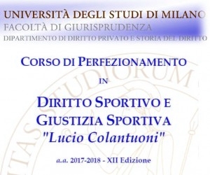 Doping e responsabilità medica [Università di Milano, 18 giugno 2020]