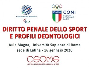 Convegno Università Sapienza sede di Latina