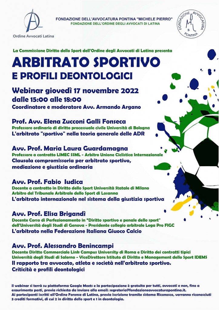 ConvegnoArbitratoSportivo17-11-2022